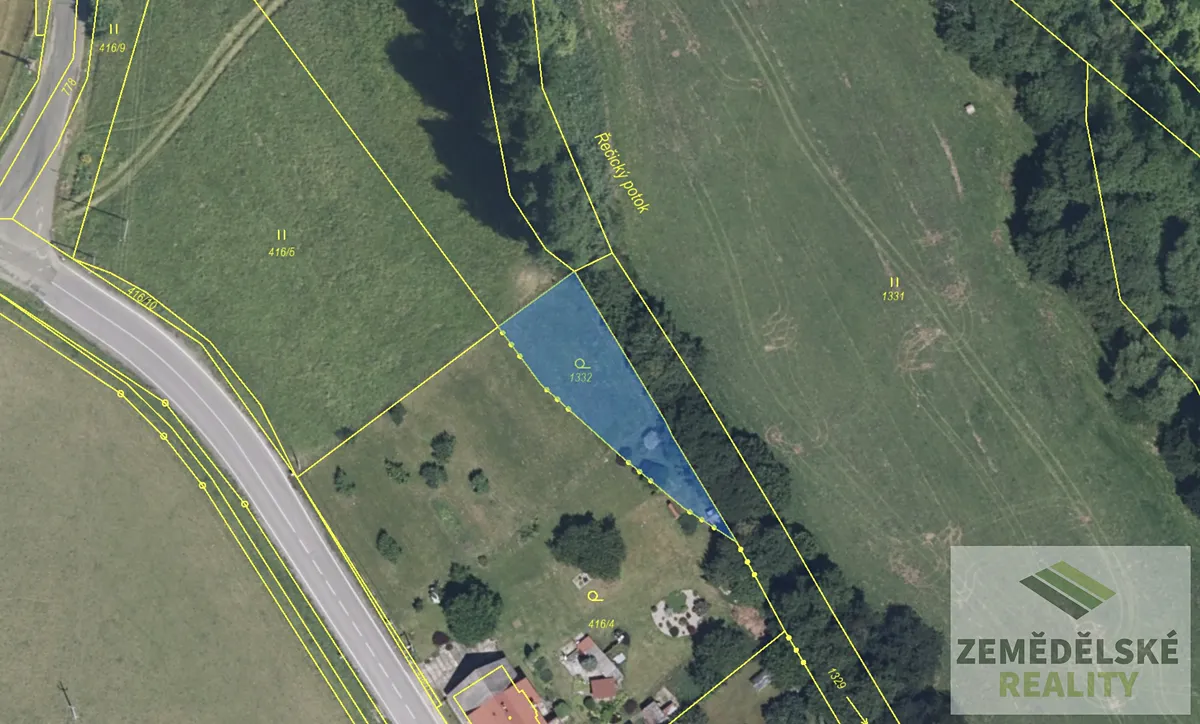 Prodej podílu 1/5 pole 36202 m²